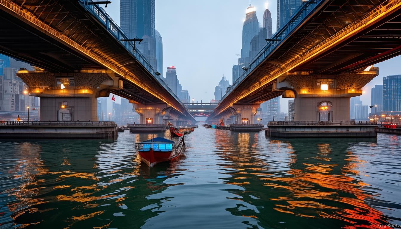 杨泗港桥下的创意“穿越”：解锁城市新视角🌉✨